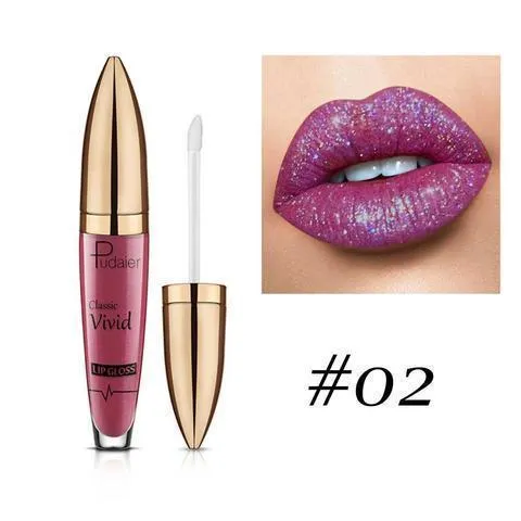 18 Color Diamond Shiny Long Lasting Lipstick