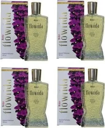 A one Flowrida Perfume 100ML Each (Pack of 4) Eau de Parfum - 400 ml (For Men)