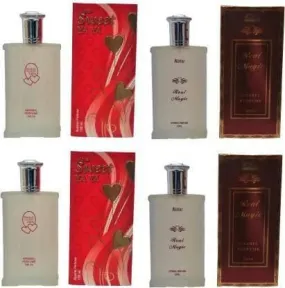 Aone Sweet YA YA and Real Magic Perfume 100ML Each (Pack of 4) Eau de Parfum - 400 ml