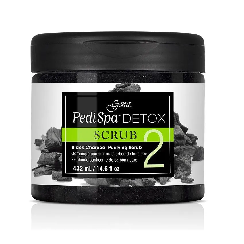Gena Pedi Spa Detox Charcoal Scrub