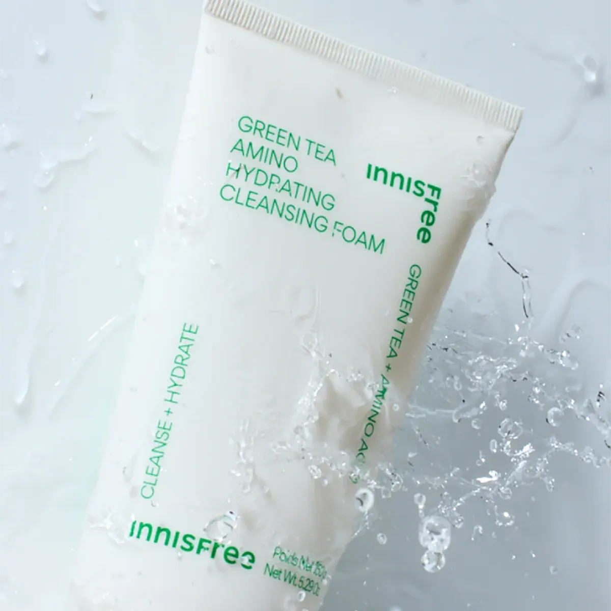 Green Tea Amino Hydrating Cleansing Foam