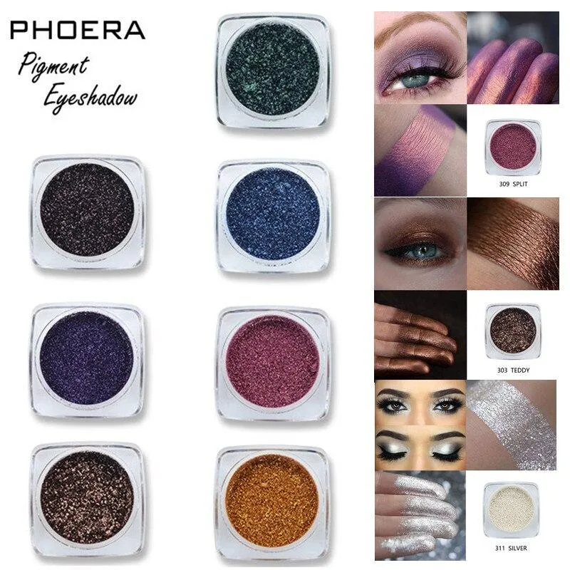 Matte Long Lasting Glitter Metallic Lustre Monochrome Eye Shadow