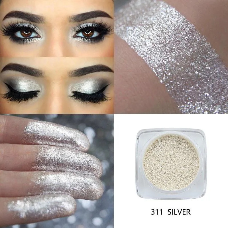 Matte Long Lasting Glitter Metallic Lustre Monochrome Eye Shadow