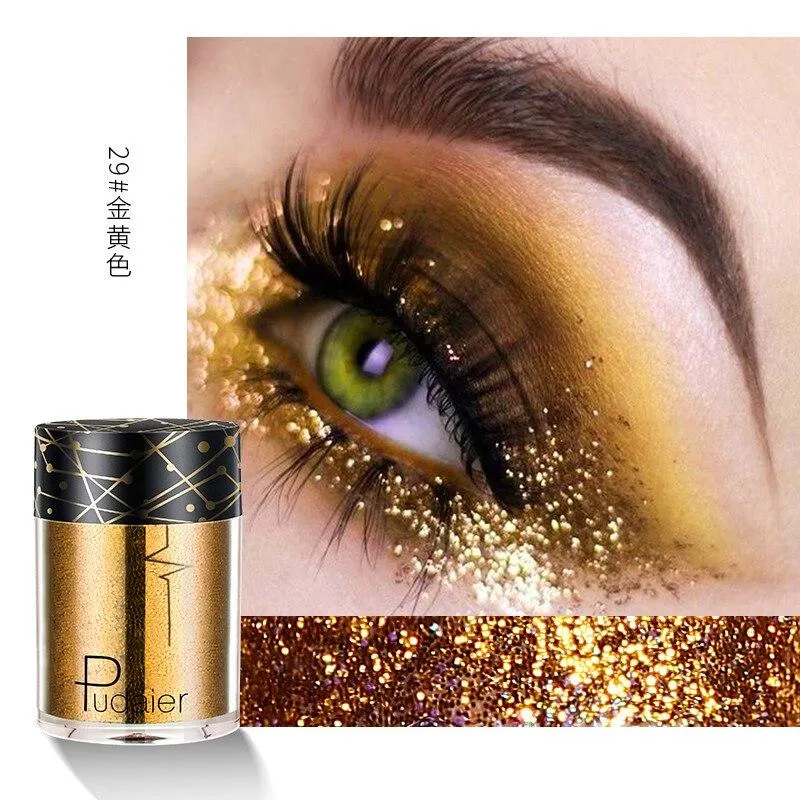 Mermaid Sequins Glitters 3D Holographic Eye Skin Hair Highlighter Makeup