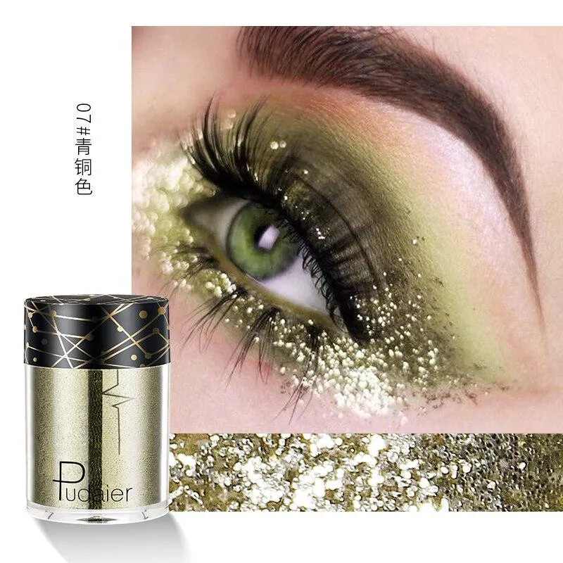 Mermaid Sequins Glitters 3D Holographic Eye Skin Hair Highlighter Makeup