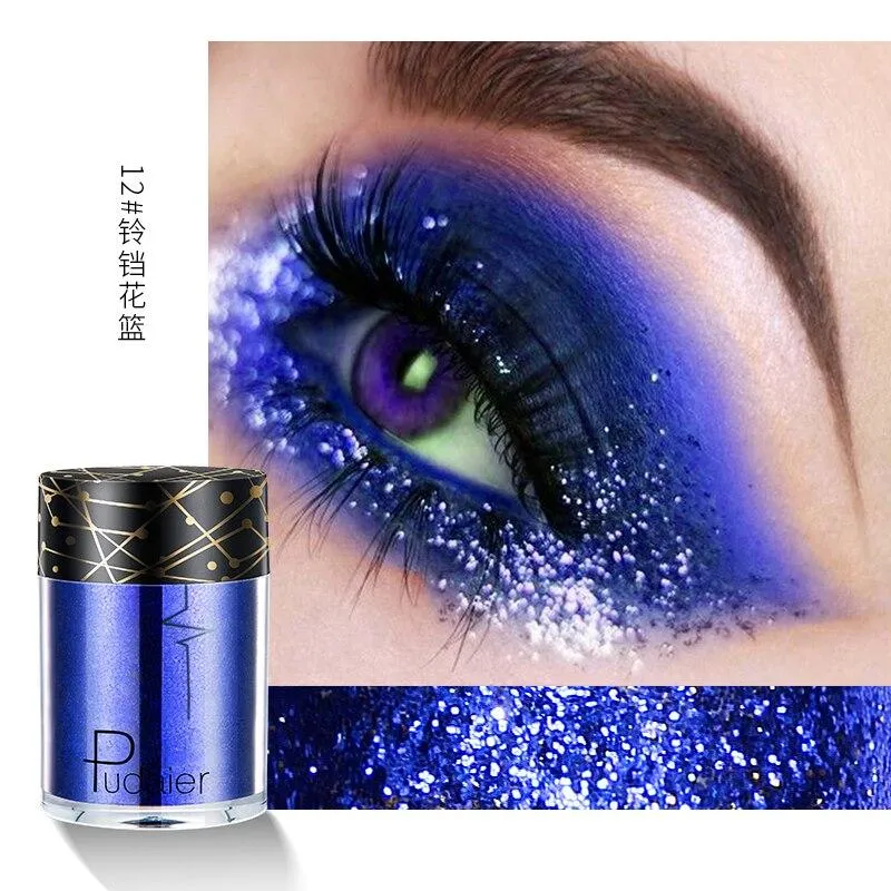 Mermaid Sequins Glitters 3D Holographic Eye Skin Hair Highlighter Makeup