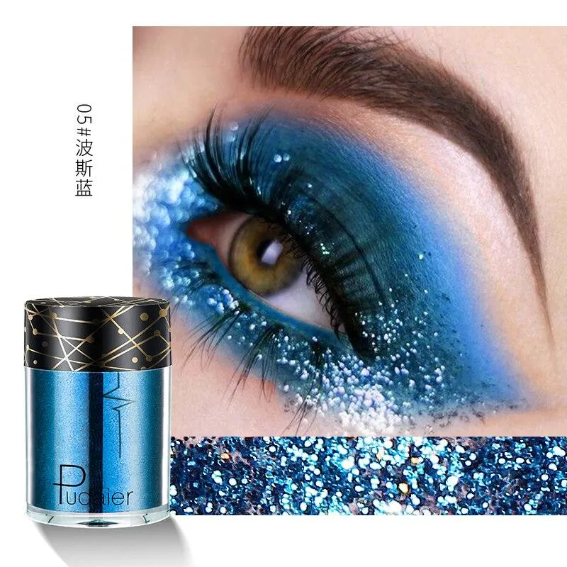 Mermaid Sequins Glitters 3D Holographic Eye Skin Hair Highlighter Makeup