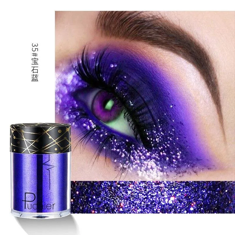 Mermaid Sequins Glitters 3D Holographic Eye Skin Hair Highlighter Makeup