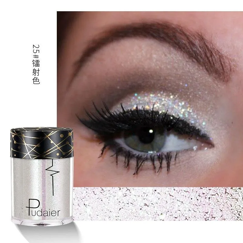 Mermaid Sequins Glitters 3D Holographic Eye Skin Hair Highlighter Makeup