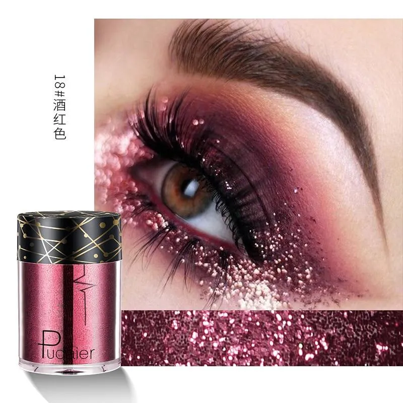 Mermaid Sequins Glitters 3D Holographic Eye Skin Hair Highlighter Makeup