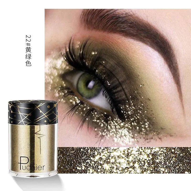 Mermaid Sequins Glitters 3D Holographic Eye Skin Hair Highlighter Makeup